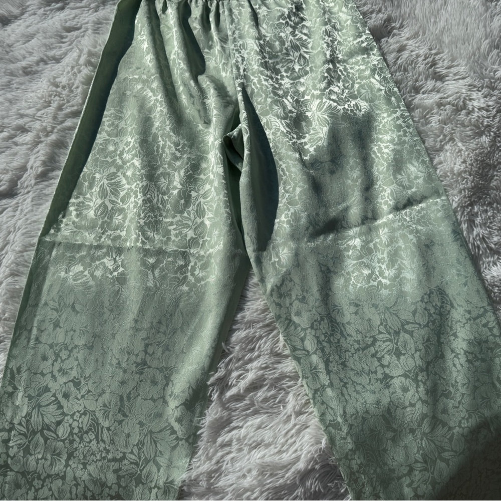 Vintage satin pajama pants - Picture 5 of 7